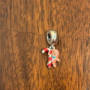Gingerbread dangle charm